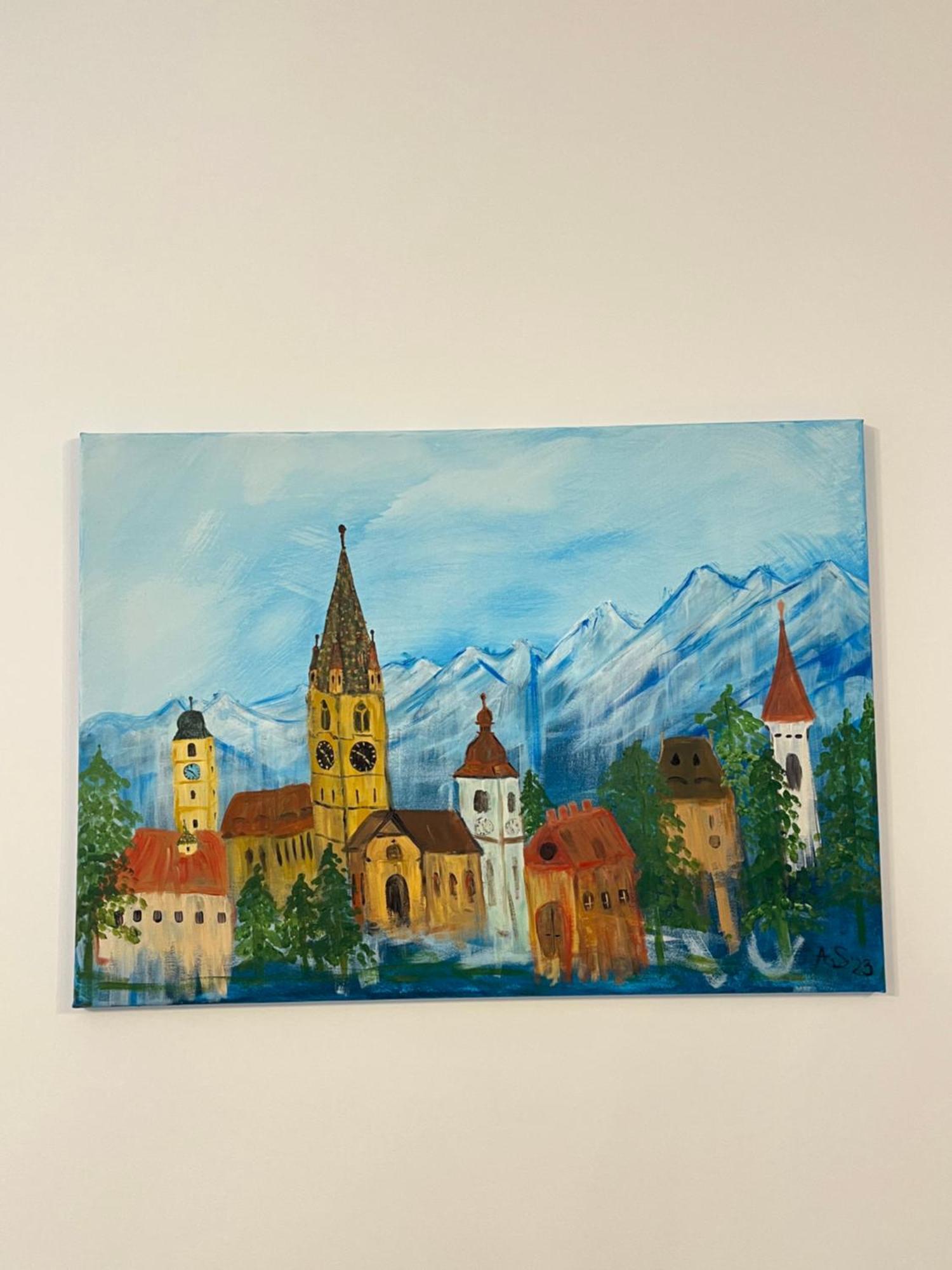 Azzurro Apartment Sibiu Eksteriør billede